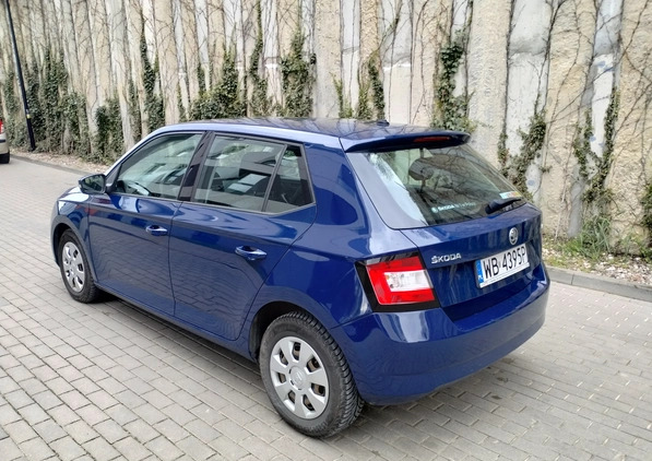 Skoda Fabia cena 28400 przebieg: 81000, rok produkcji 2017 z Gdańsk małe 79